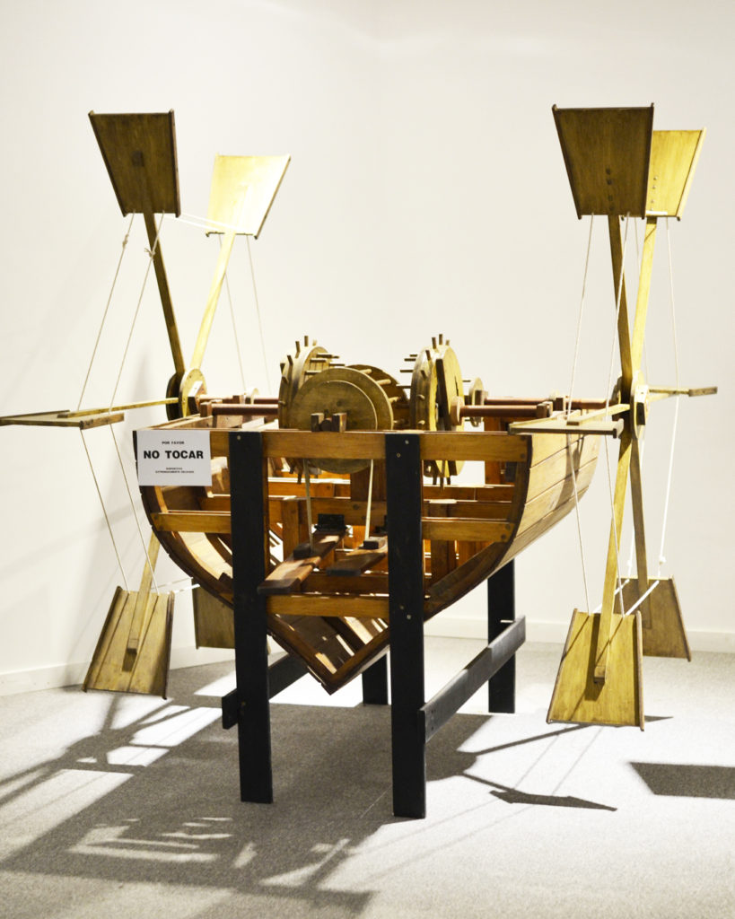 Los Inventos De Leonardo Da Vinci Se Expone En El Centro De Historia